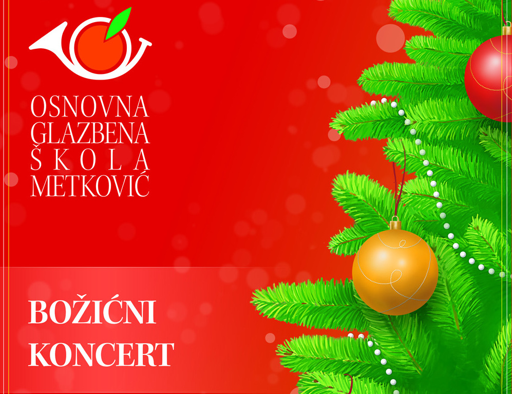 Božićni koncert OGŠ Metković